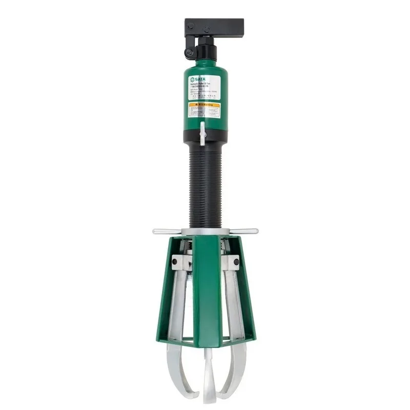 Hydraulic Bearing Puller Set - One-piece split hydraulic puller set three-jaw
