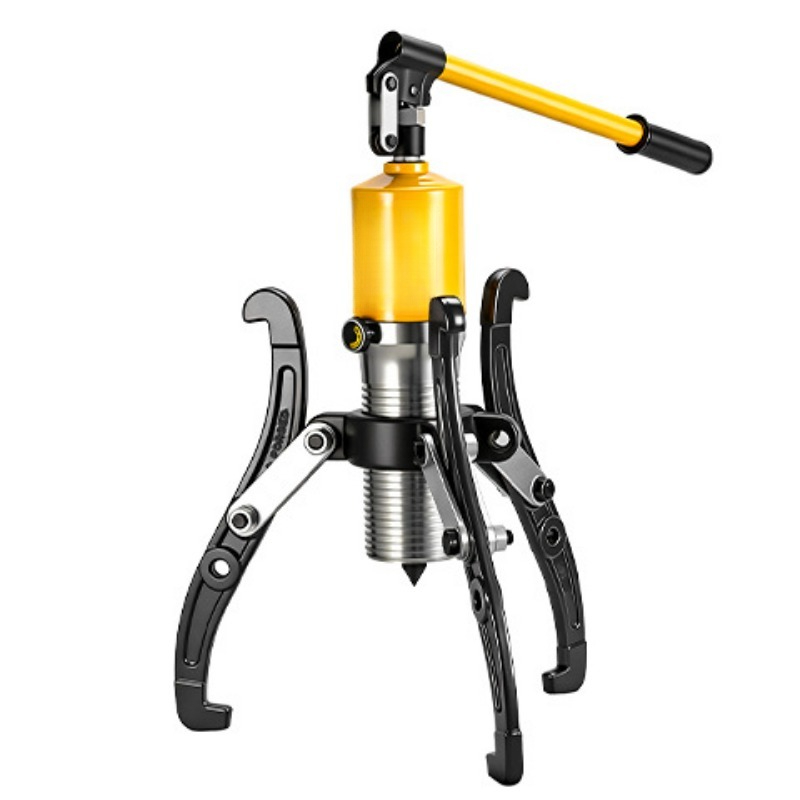Hydraulic Bearing Puller Set - Industrial 3-Jaw Hydraulic Puller Set, Universal