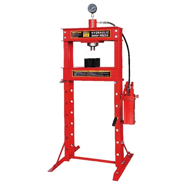 Hydraulic Press 20 Ton Shop Press - INT-20TS Separate Hydraulic Press with Gauge