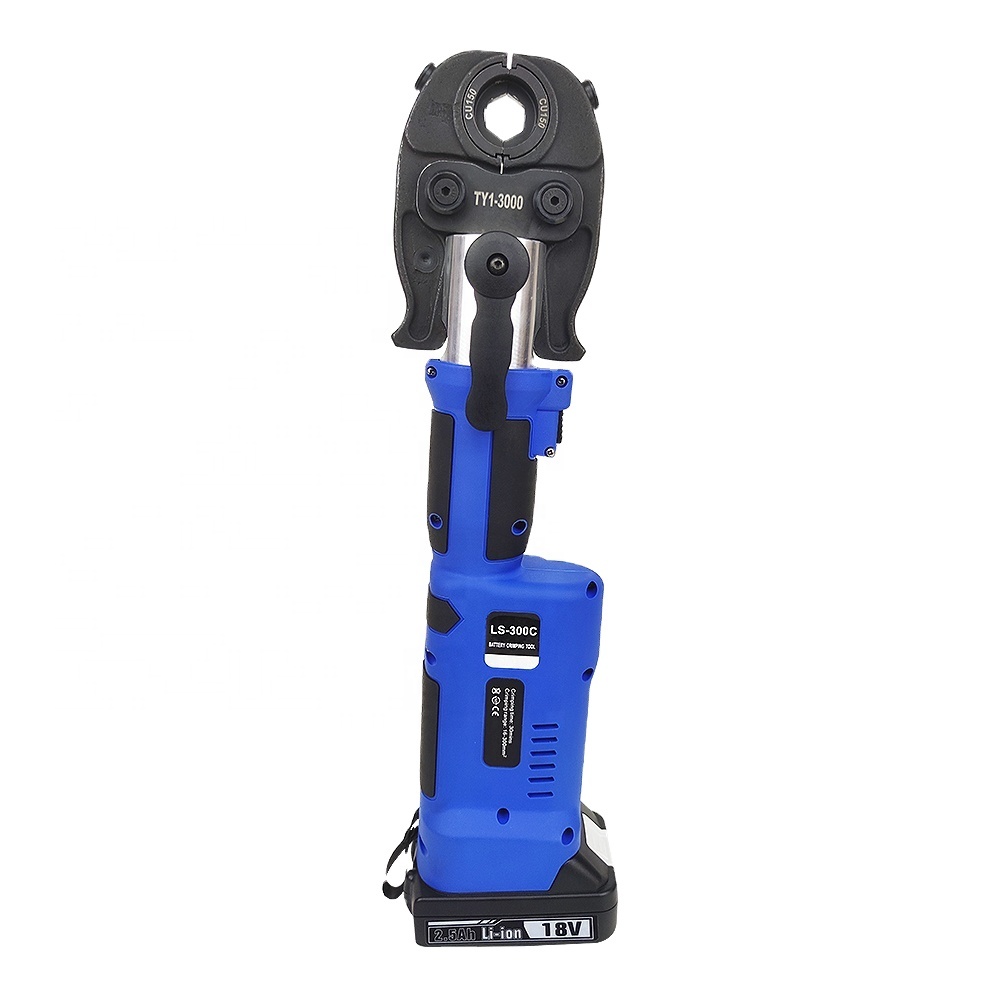 Electric Hydraulic Crimping Tool 300Mm2 - LS-300C 6T 300mm2 Electric Battery Powered