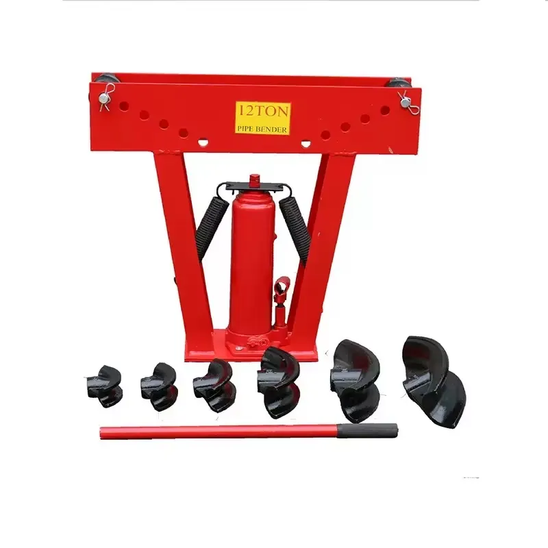 Hydraulic Pipe Bender 12 Ton - Hydraulic Steel Handle Industrial Grade Pipe