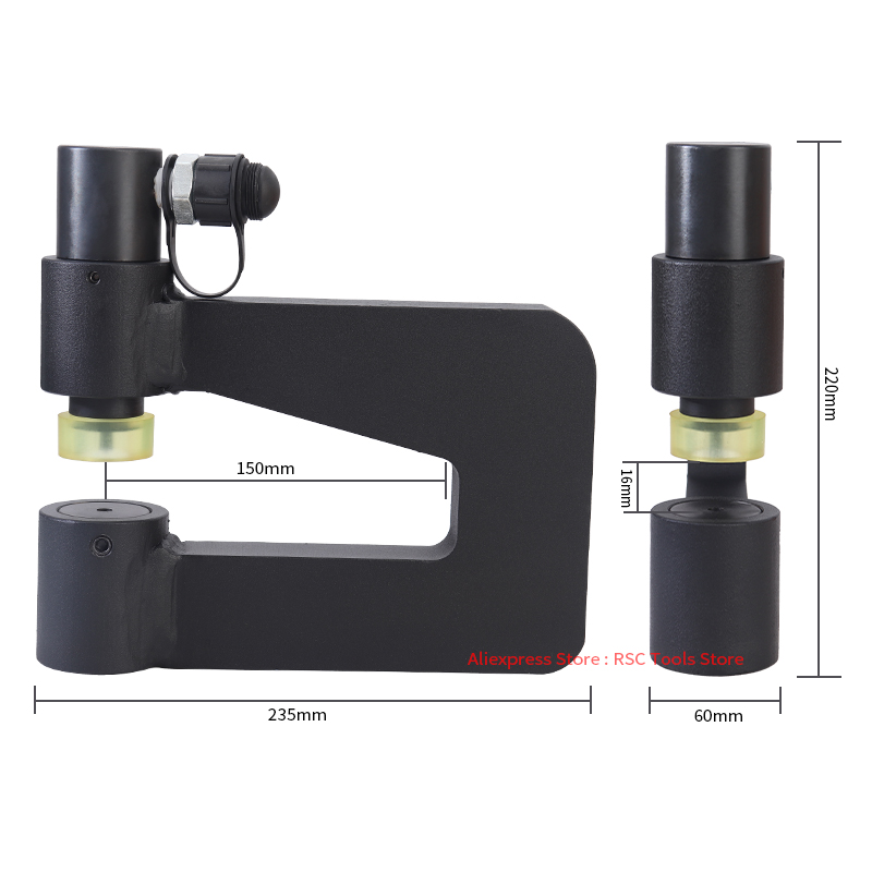 SYD-32BF Hydraulic Cable Bridg - đánh giá và giá Hydraulic Knockout Punch Set