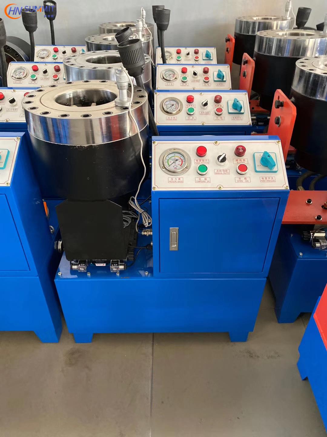 DX68 DX69 Factory Automatic 1/ - đánh giá và giá Hydraulic Hose Crimper Machine
