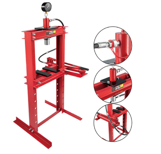 Garage Using Hydraulic Machine - đánh giá và giá Manual Hydraulic Press 12 Ton