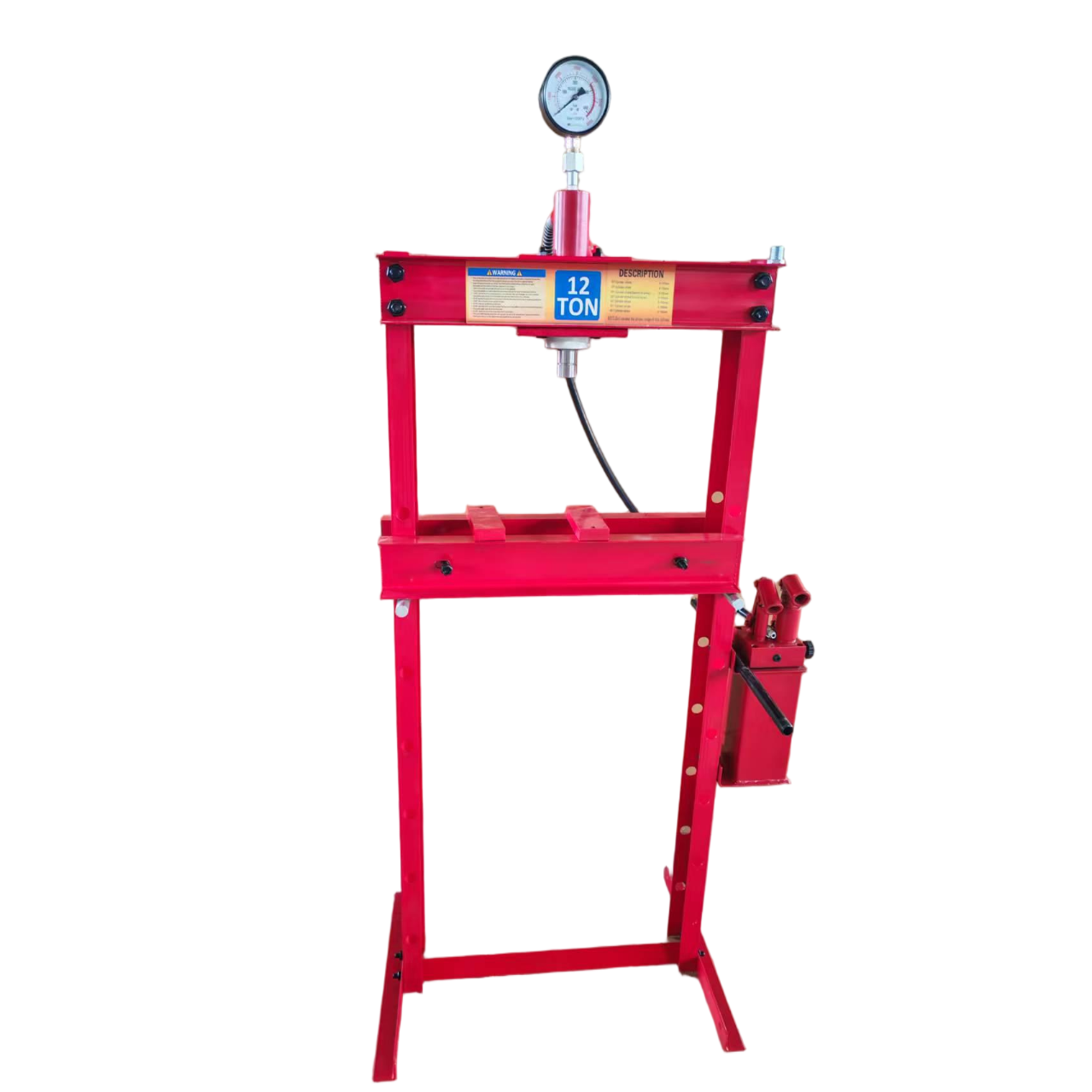 Garage Using Hydraulic Machine - đánh giá và giá Manual Hydraulic Press 12 Ton