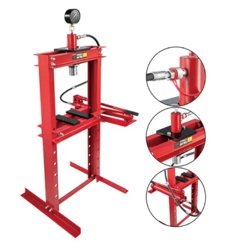 Garage Using Hydraulic Machine - đánh giá và giá Manual Hydraulic Press 12 Ton