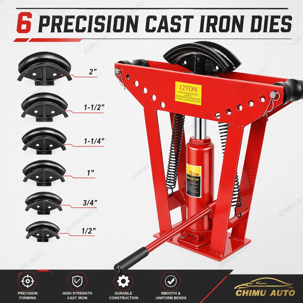 【CHIMU AUTO】 12 Ton Profession - đánh giá và giá Hydraulic Pipe Bender 12 Ton