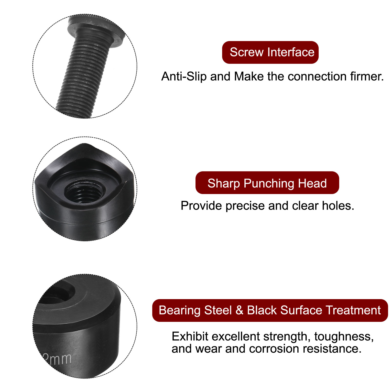10-35mm Sheet Metal Punch Hole - đánh giá và giá Hydraulic Knockout Punch Set