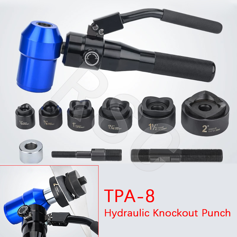 TPA-8 Hydraulic Knockout Punch - đánh giá và giá Hydraulic Knockout Punch Set