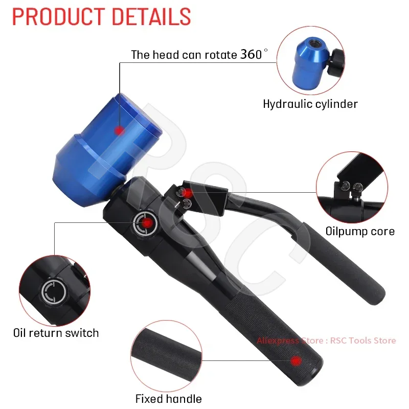 TPA-8 Hydraulic Knockout Punch - đánh giá và giá Hydraulic Knockout Punch Set