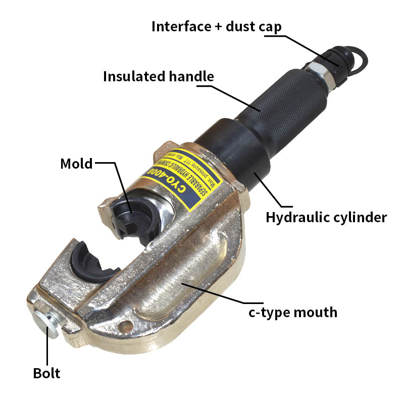 Portable Hydraulic Pressure To - đánh giá và giá Hydraulic Crimping Tool 400Mm2