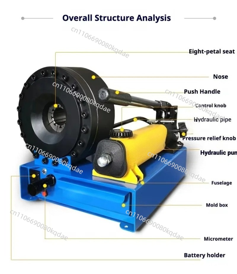 Prensa Mangueras Hydraulic Hos - đánh giá và giá Hydraulic Hose Crimper Machine