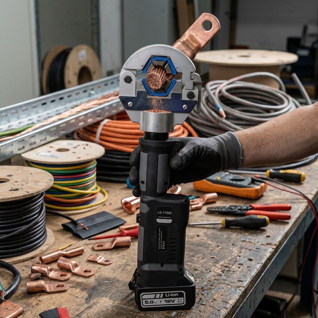 Cordless Hydraulic AC Hose Cri - đánh giá và giá Hydraulic Hose Crimper Machine