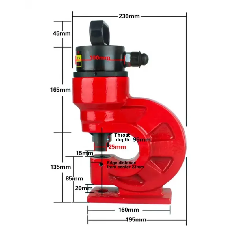 Hydraulic Hole Puncher Angle S - đánh giá và giá Hydraulic Busbar Punch Machine