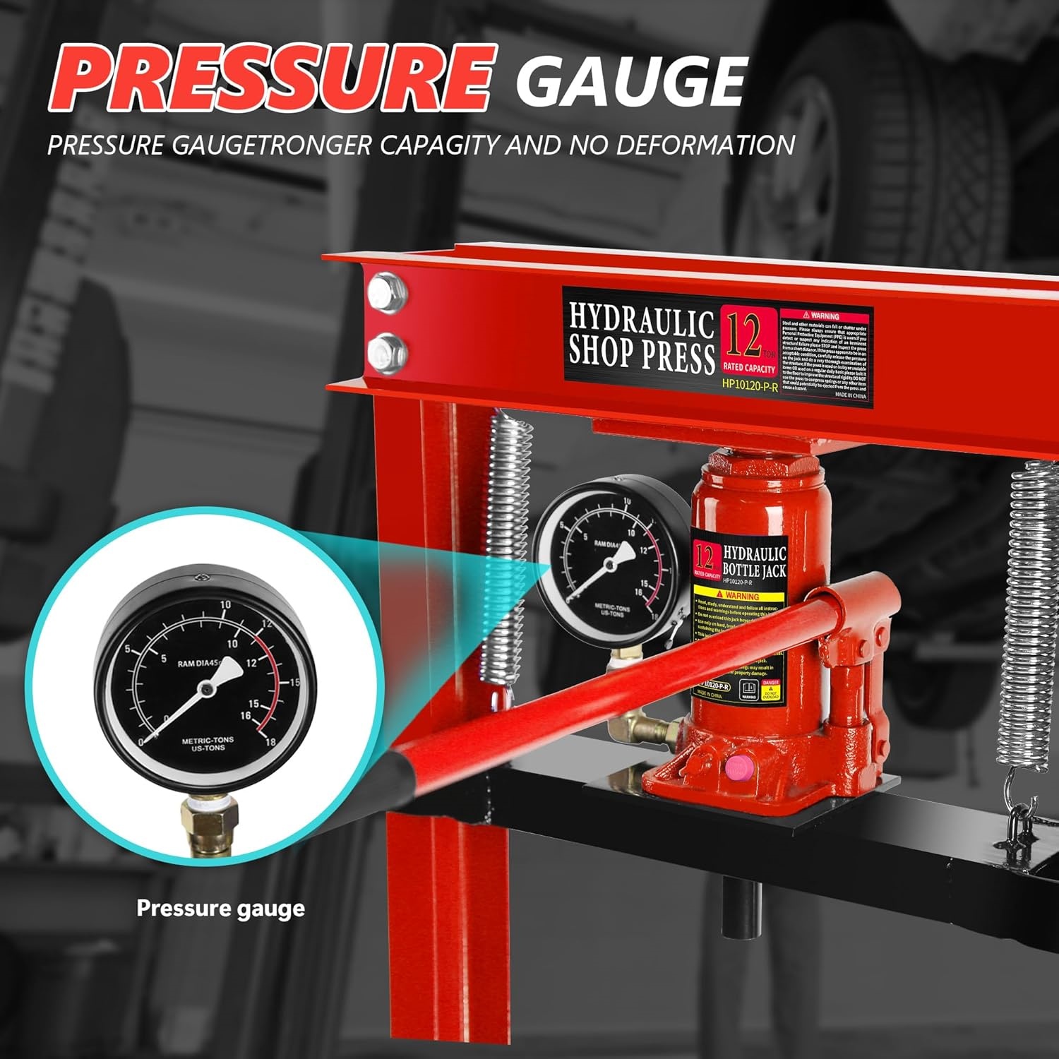 Shop Press 12 Ton Hydraulic H- - đánh giá và giá Manual Hydraulic Press 12 Ton