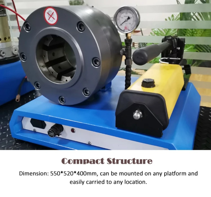 Portable 2 Inch Hydraulic Hose - đánh giá và giá Hydraulic Hose Crimper 2 Inch