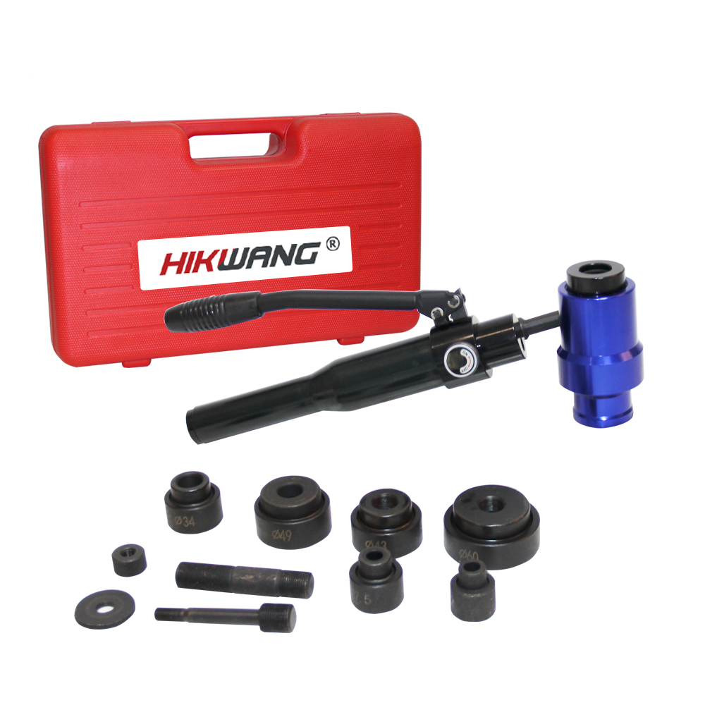 WK-8AL  Manual Hydraulic Knock - đánh giá và giá Hydraulic Knockout Punch Set
