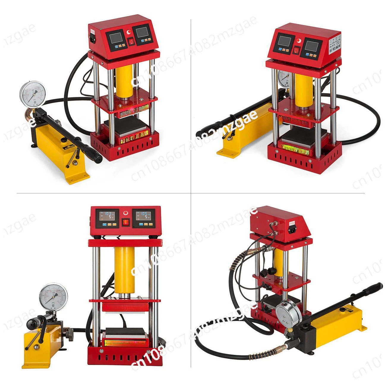12 * 12CM rosin press heat tra - đánh giá và giá Manual Hydraulic Press 12 Ton