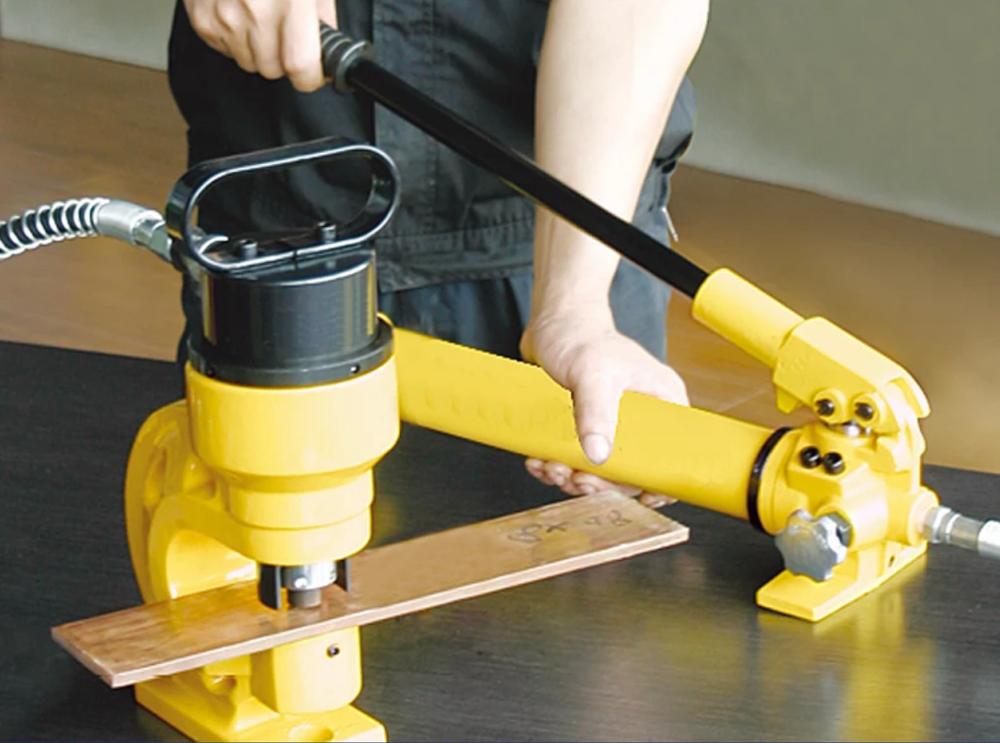 CH-60 31T Portable Hydraulic E - đánh giá và giá Hydraulic Busbar Punch Machine