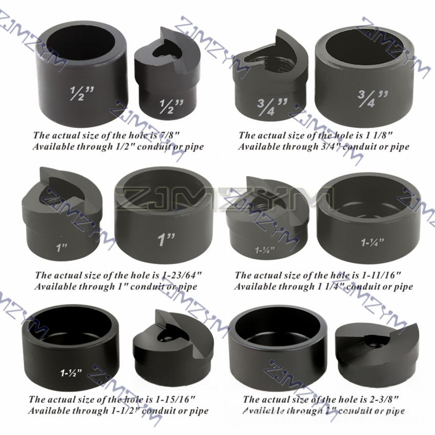 CC-60 Manual Knockout Punch Ki - đánh giá và giá Hydraulic Knockout Punch Set