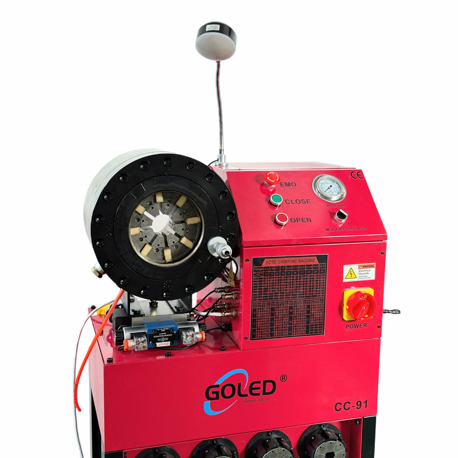 CC-91 Brand New Super Cost-eff - đánh giá và giá Hydraulic Hose Crimper 2 Inch