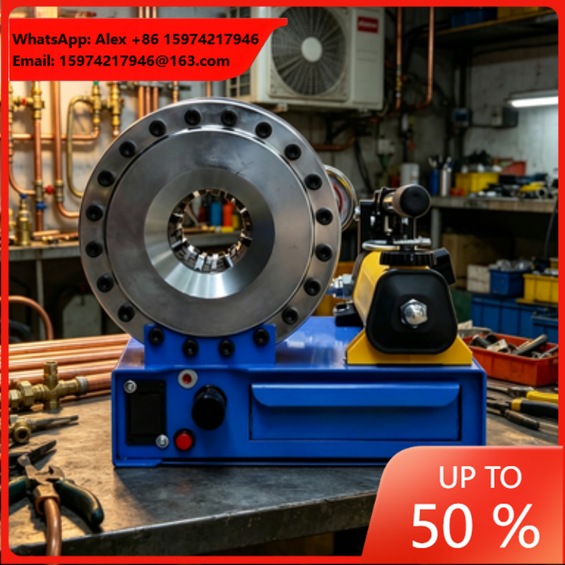 Lightweight Mobile Van Service - đánh giá và giá Hydraulic Hose Crimper Machine