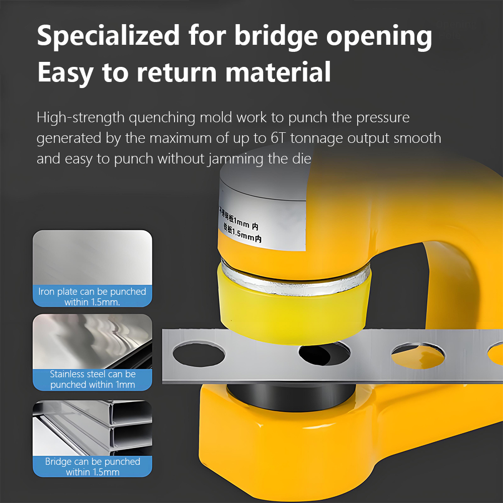 Portable Hydraulic Hole Punche - đánh giá và giá Hydraulic Knockout Punch Set