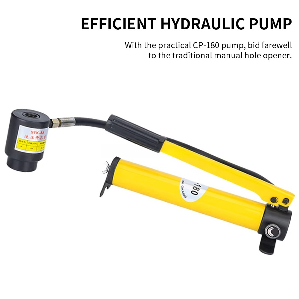 10 Ton Electric Hydraulic Stai - đánh giá và giá Hydraulic Knockout Punch Set