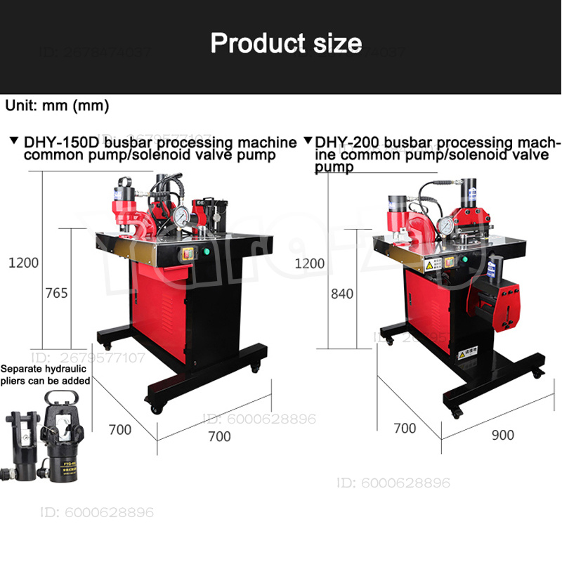 DHY-150D 3-In-1 Processing Mac - đánh giá và giá Hydraulic Busbar Punch Machine